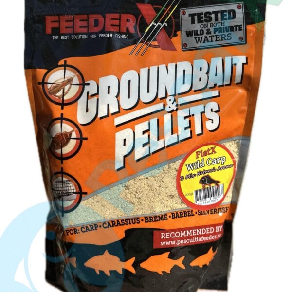 Groundbait&Pellets FeederX FiatX Wild Carp, 900g