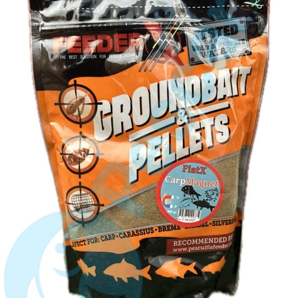 Groundbait&Pellets Feeder X FiatX Carp Magnet, 800g