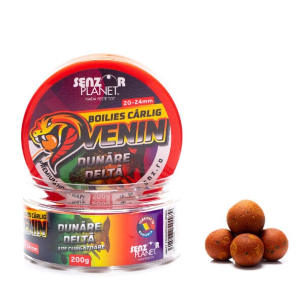 Boilies Carlig Senzor Venin, 20-24mm, 200g