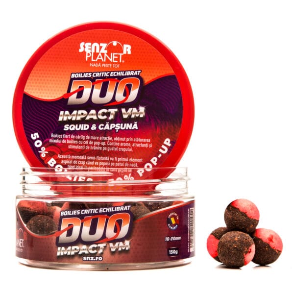 Boilies Critic Echilibrat Senzor Planet Duo, 16-20mm, 150g