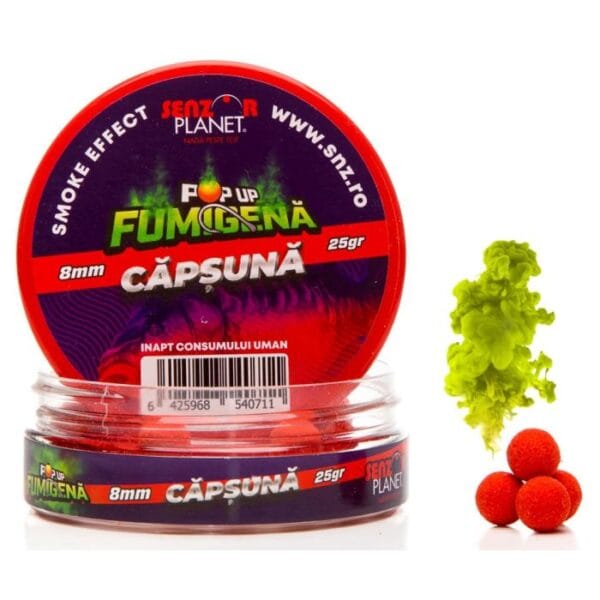Pop Up Fumigena Senzor Planet, 8mm, 25g/borcan